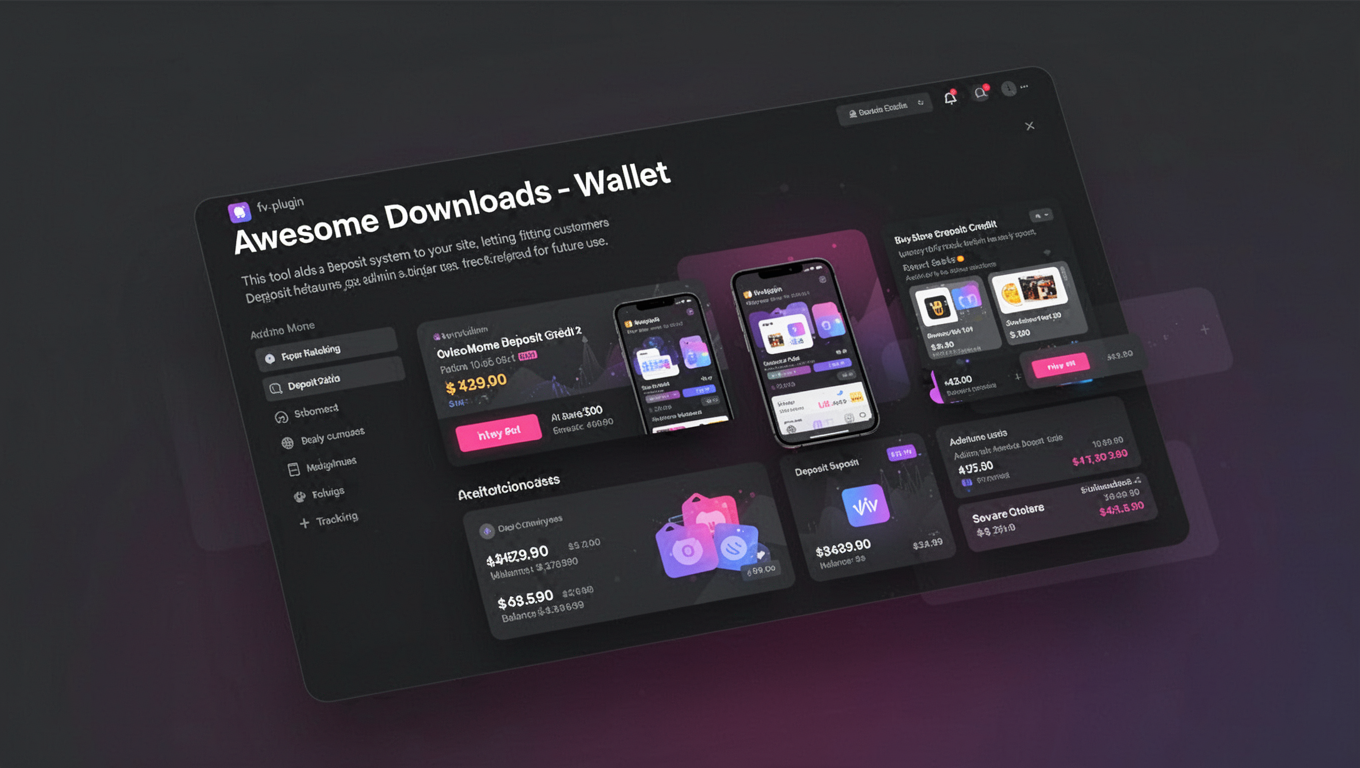 Preview of Awesome Downloads - Wallet