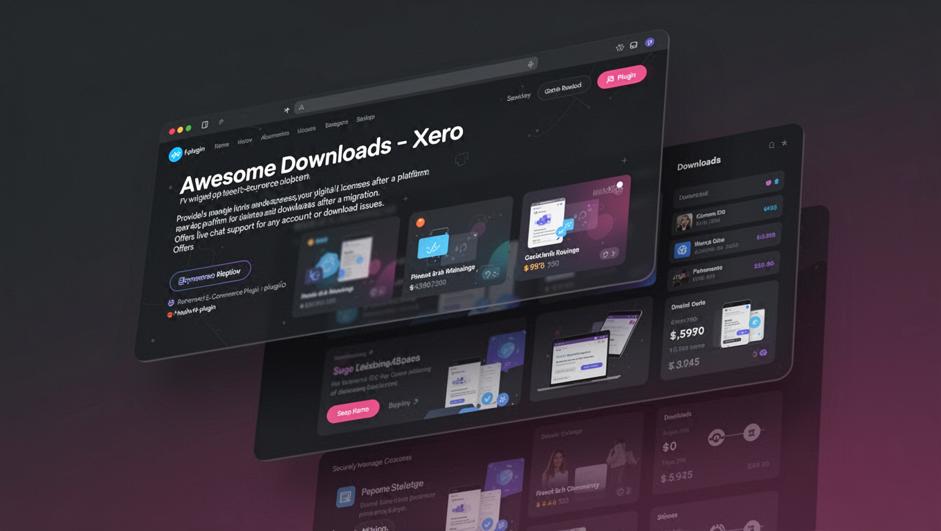 Preview of Awesome Downloads - Xero