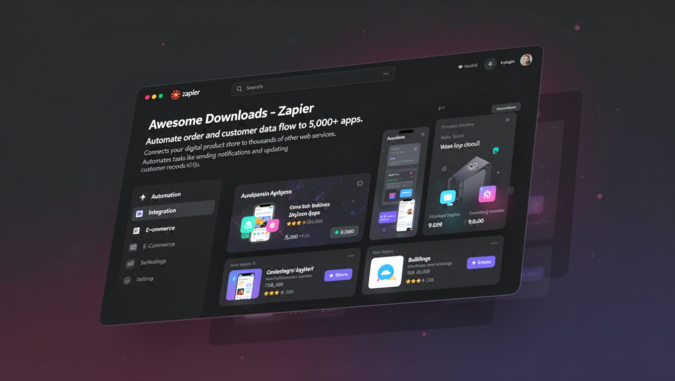 Preview of Awesome Downloads - Zapier