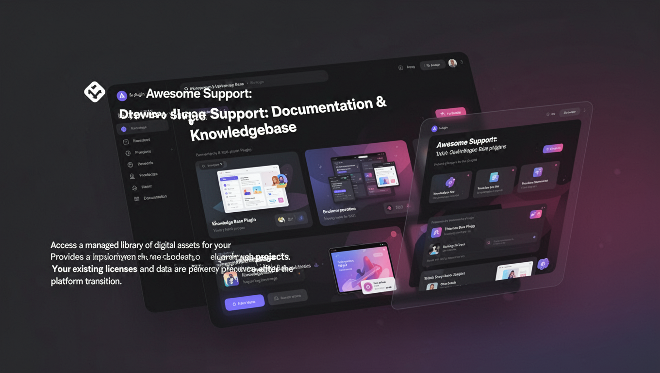 Preview of Awesome Support: Documentation & Knowledgebase