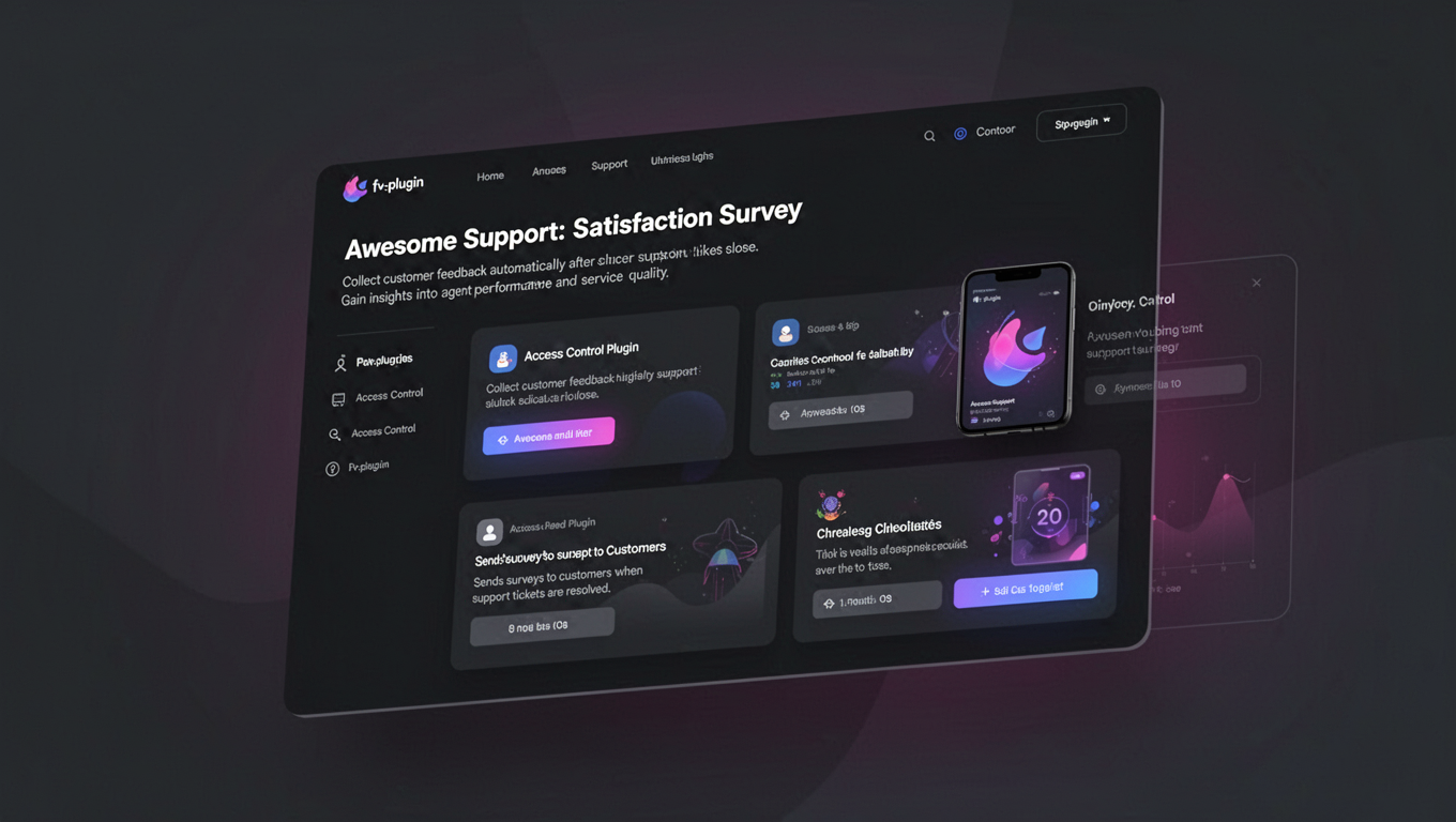 Preview of Awesome Support: Satisfaction Survey