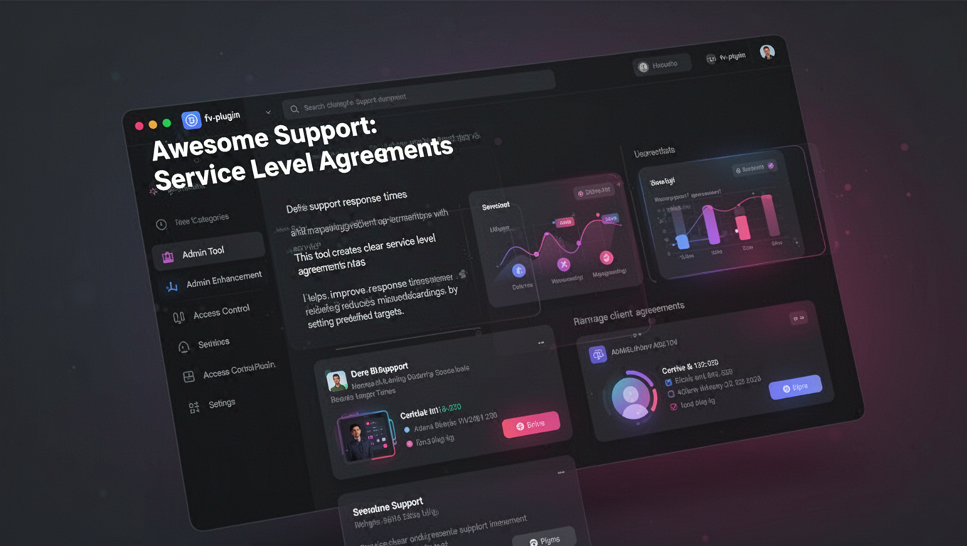 Preview of Awesome Support: Service Level Agreements