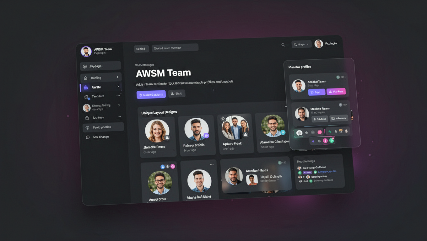 Preview of AWSM Team