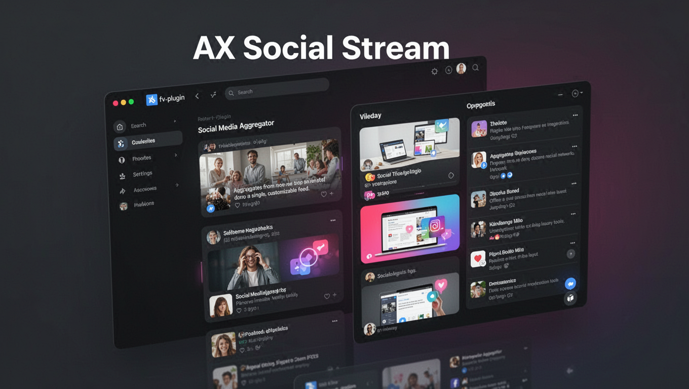 Preview of AX Social Stream