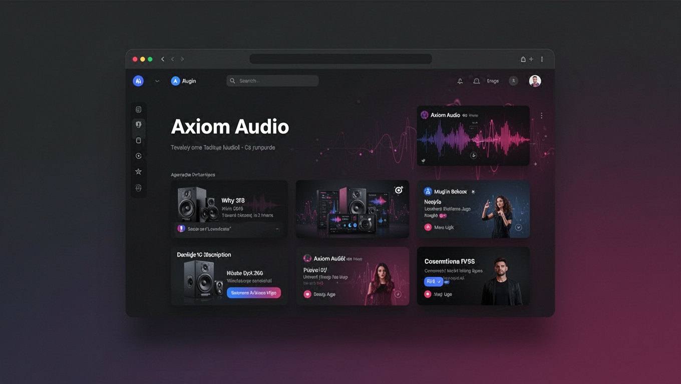 Preview of Axiom Audio