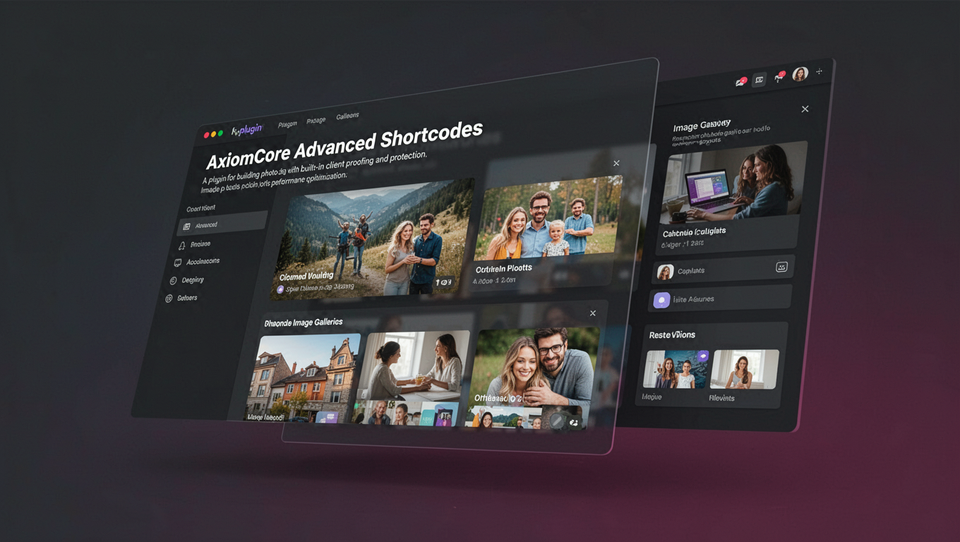 Preview of AxiomCore Advanced Shortcodes