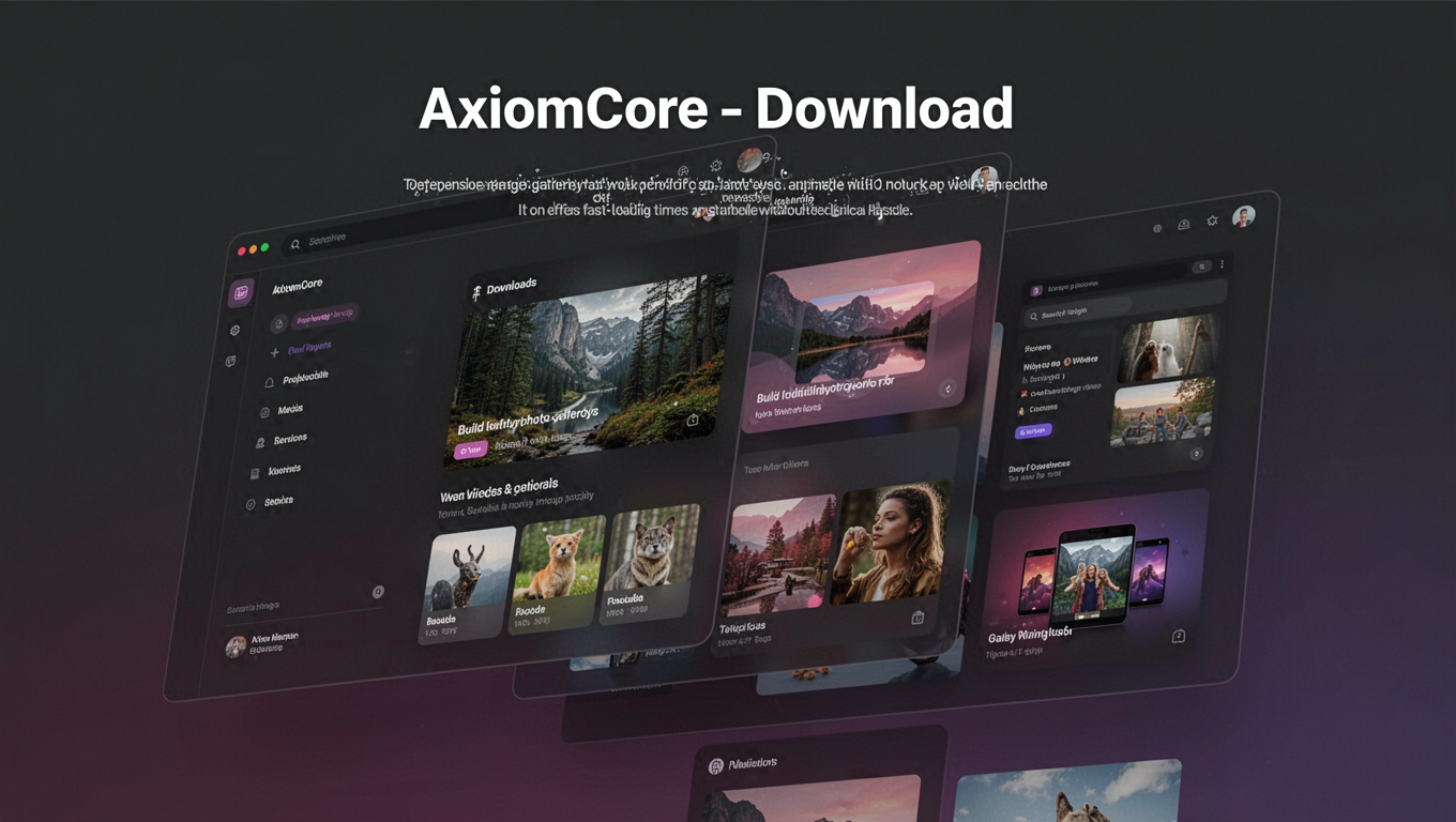 Preview of AxiomCore - Download