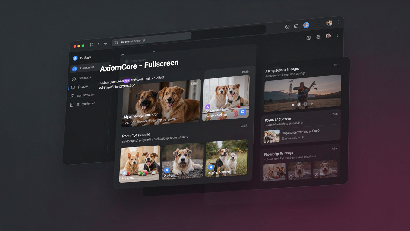 Preview of AxiomCore - Fullscreen