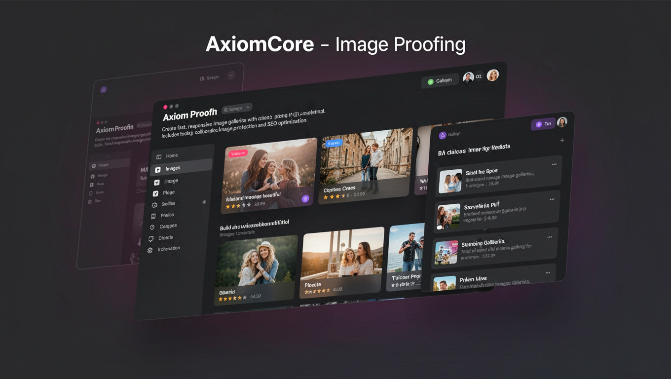 Preview of AxiomCore - Image Proofing