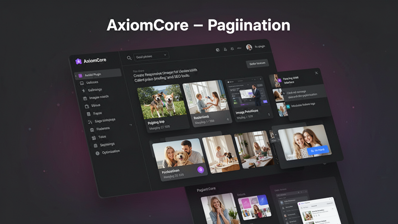Preview of AxiomCore - Pagination