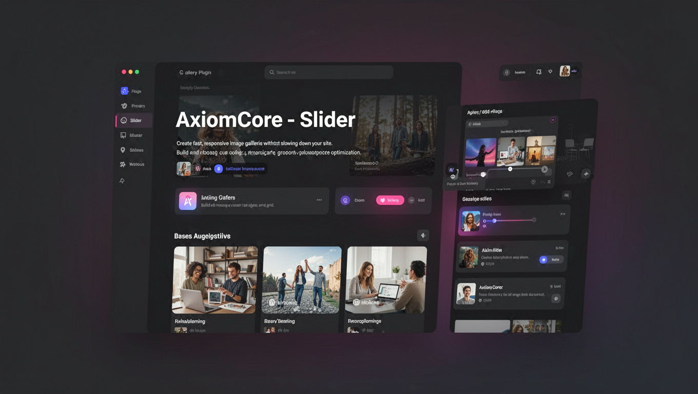Preview of AxiomCore - Slider