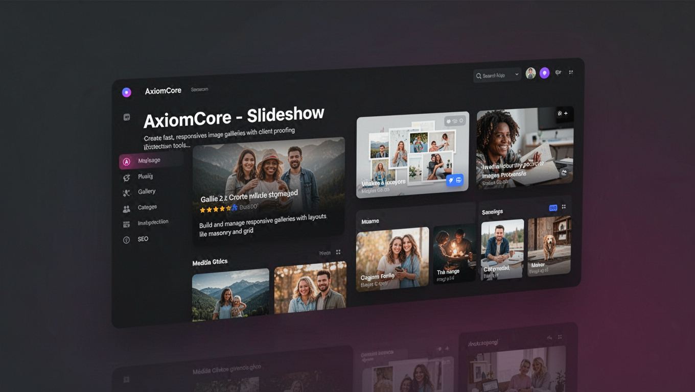 Preview of AxiomCore - Slideshow