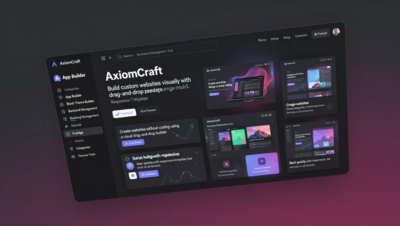 Preview of AxiomCraft