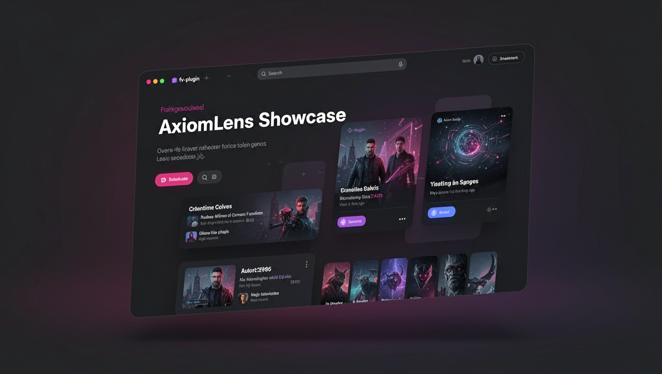 Preview of AxiomLens Showcase