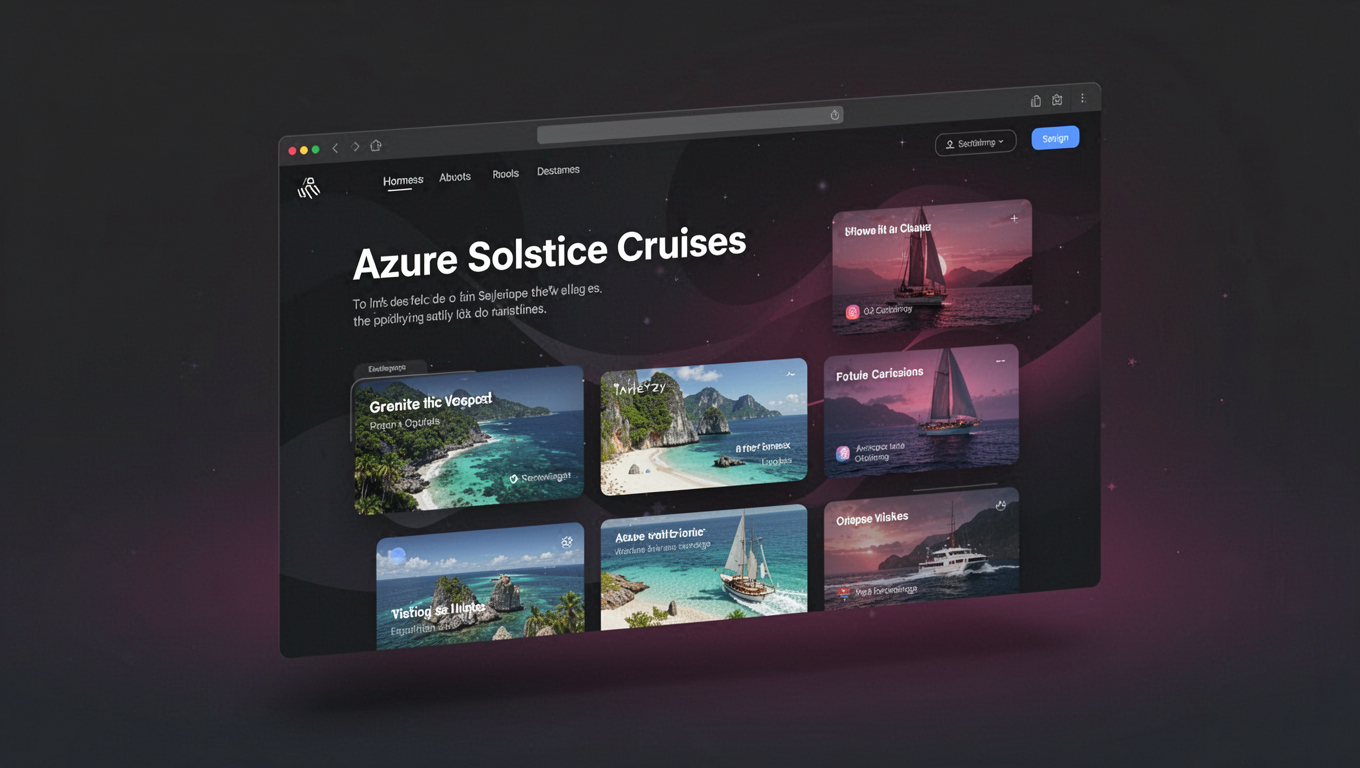 Preview of Azure Solstice Cruises