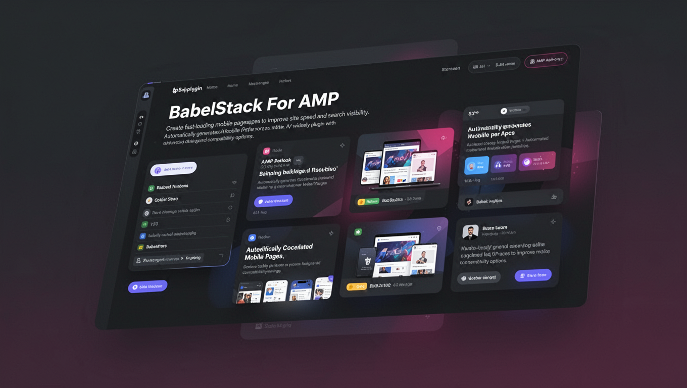 Preview of BabelStack For AMP