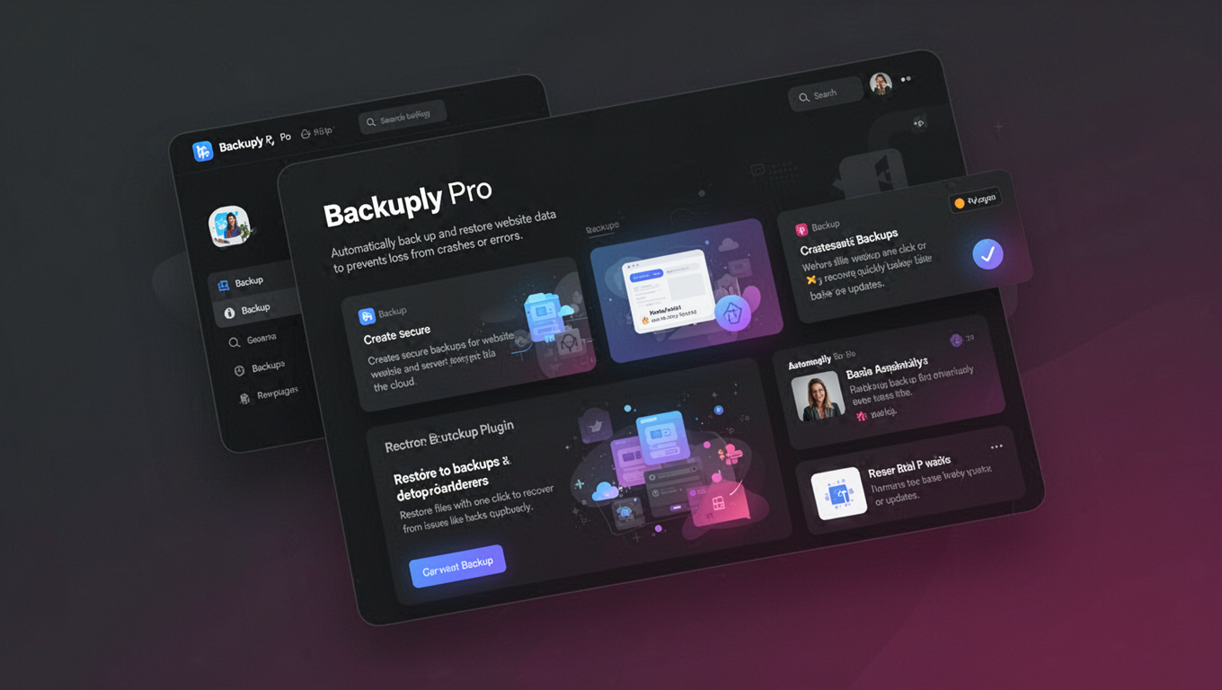 Preview of Backuply Pro