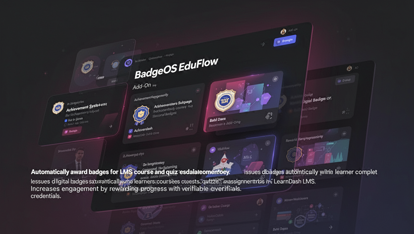 Preview of BadgeOS EduFlow Add-On