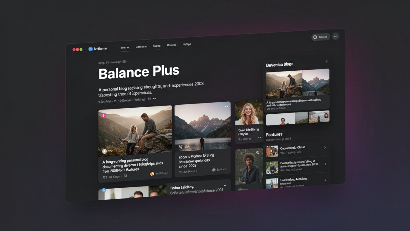Preview of Balance Plus