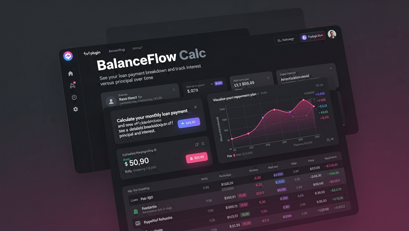 Preview of BalanceFlow Calc