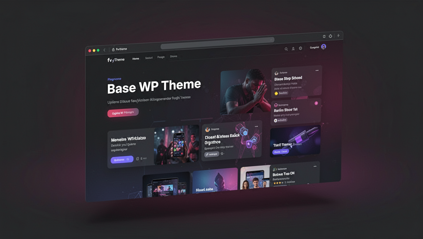 Preview of Base WP Theme
