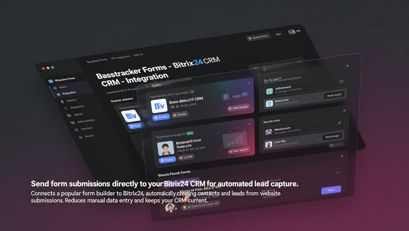 Preview of Basstracker Forms - Bitrix24 CRM - Integration