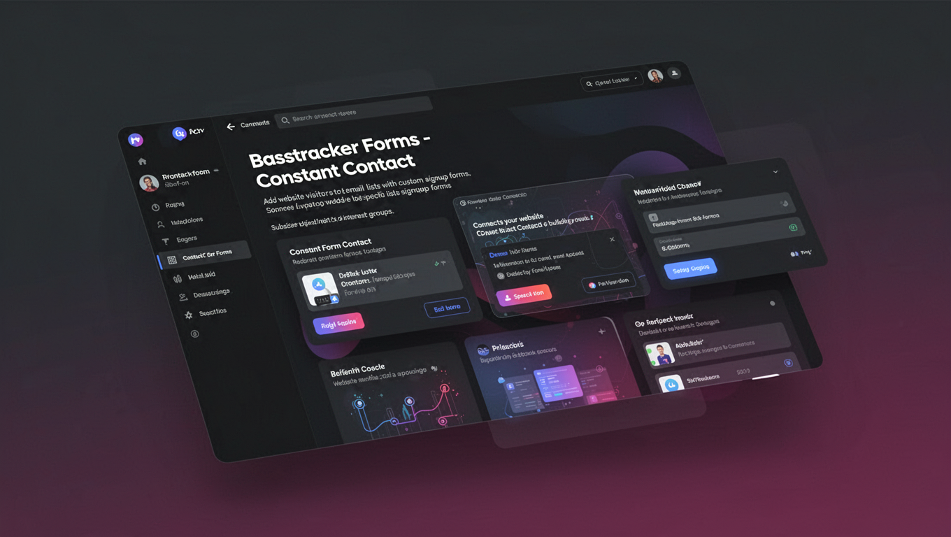 Preview of Basstracker Forms - Constant Contact
