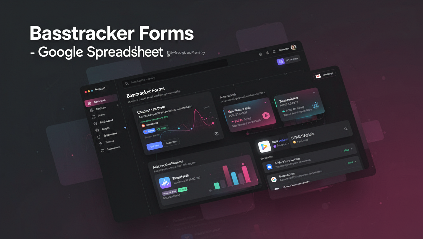 Preview of Basstracker Forms - Google Spreadsheet