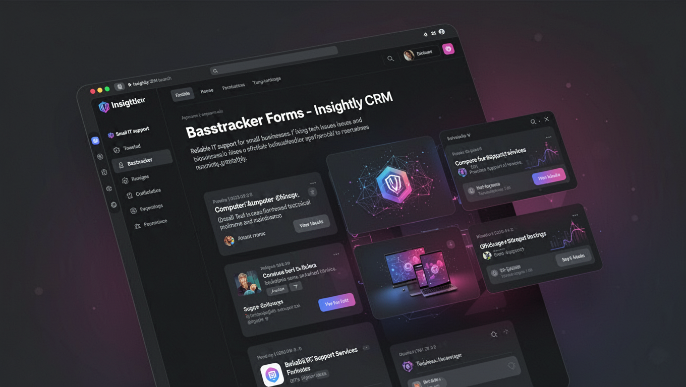 Preview of Basstracker Forms - Insightly CRM