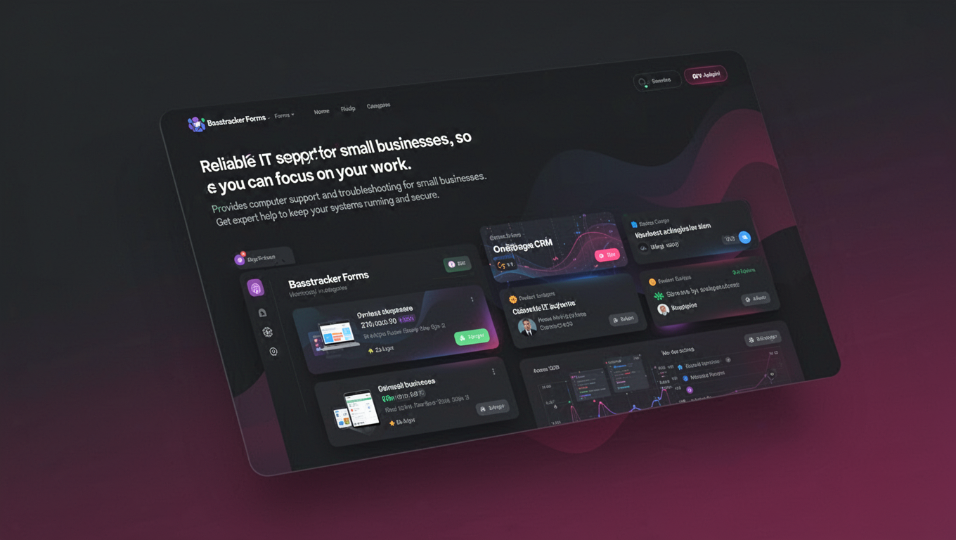 Preview of Basstracker Forms - OnepageCRM