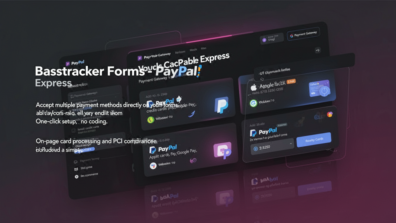 Preview of Basstracker Forms - PayPal Express
