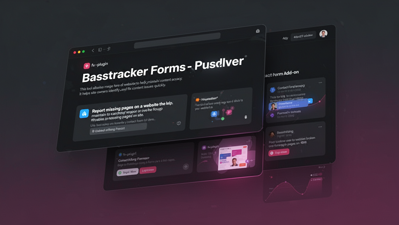 Preview of Basstracker Forms - Pushover
