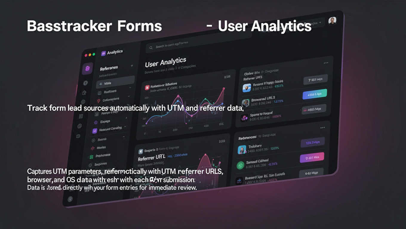 Preview of Basstracker Forms - User Analytics