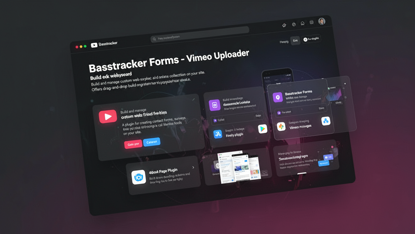 Preview of Basstracker Forms - Vimeo Uploader