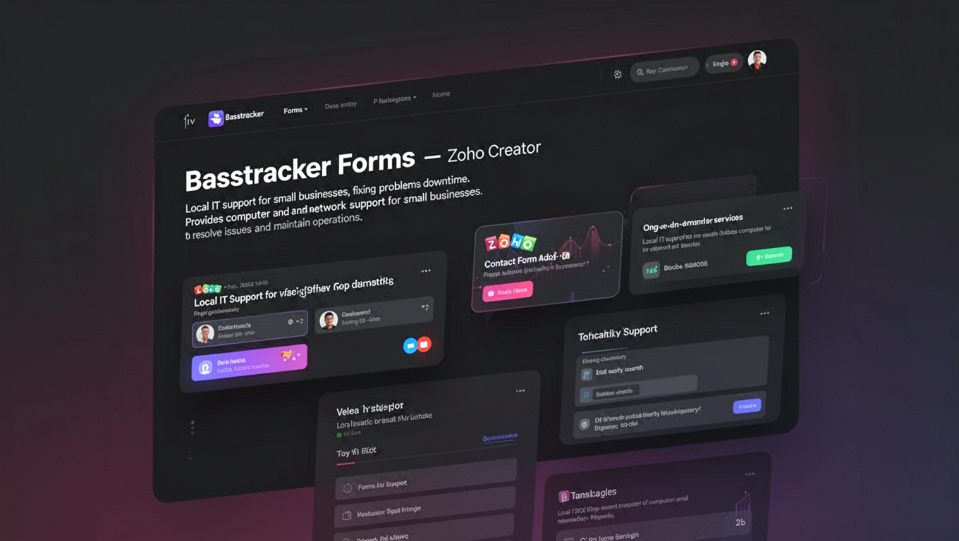 Preview of Basstracker Forms - Zoho Creator