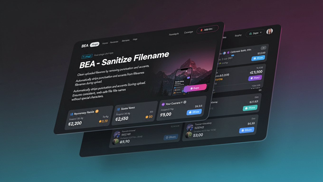 Preview of BEA - Sanitize Filename