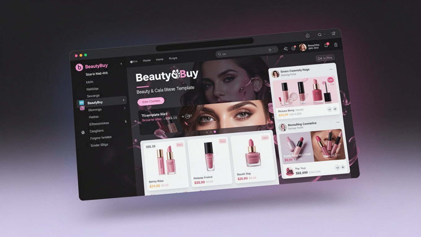 Preview of BeautyBuy - Beauty & Cosmetic Store Template