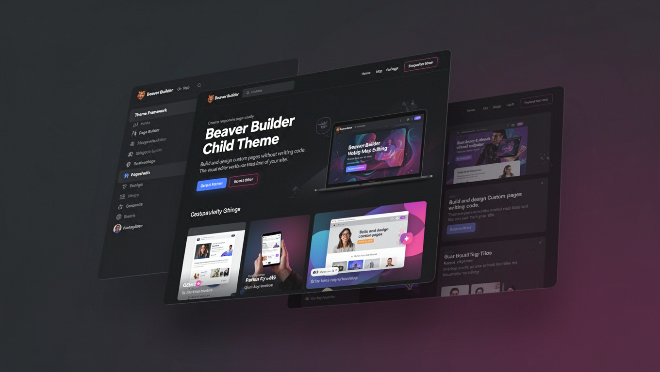 Preview of Beaver Builder Child Theme