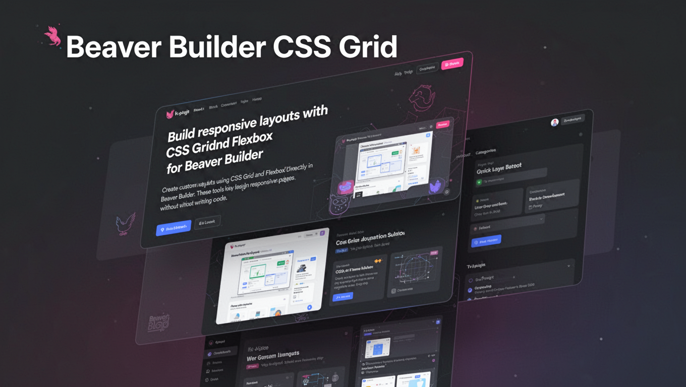 Preview of Beaver Builder CSS Grid