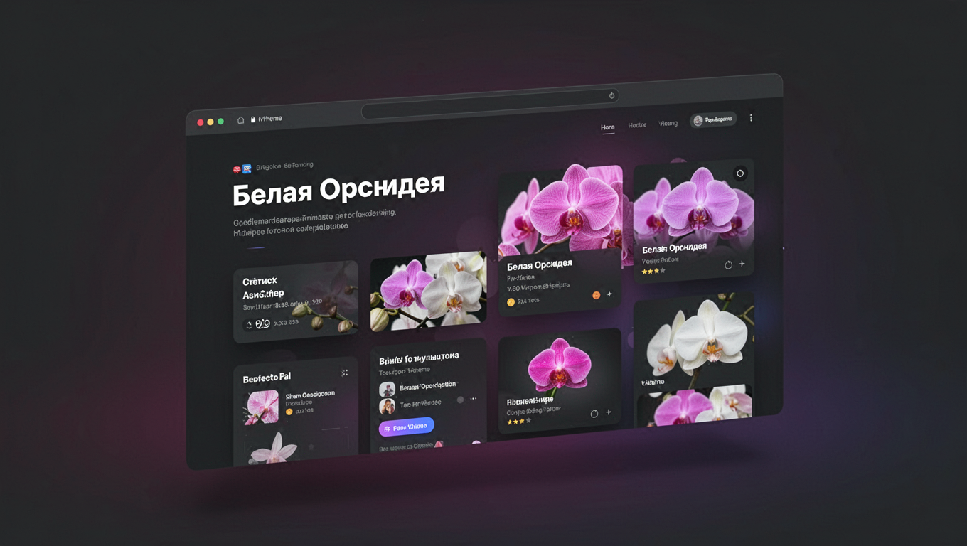 Preview of Белая Орхидея