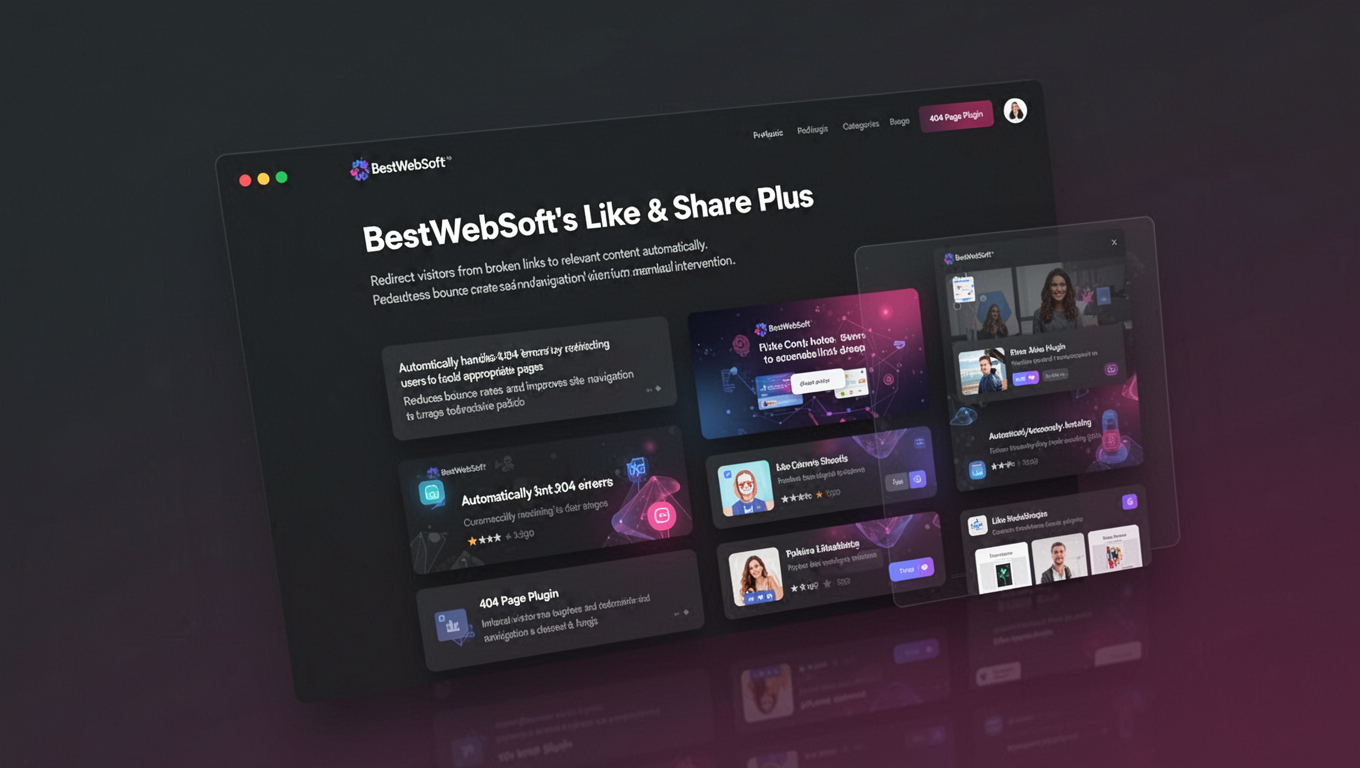 Preview of BestWebSoft's Like & Share Plus