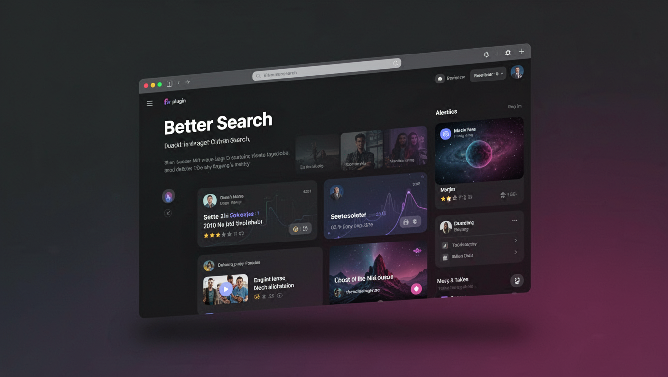Preview of Better Search