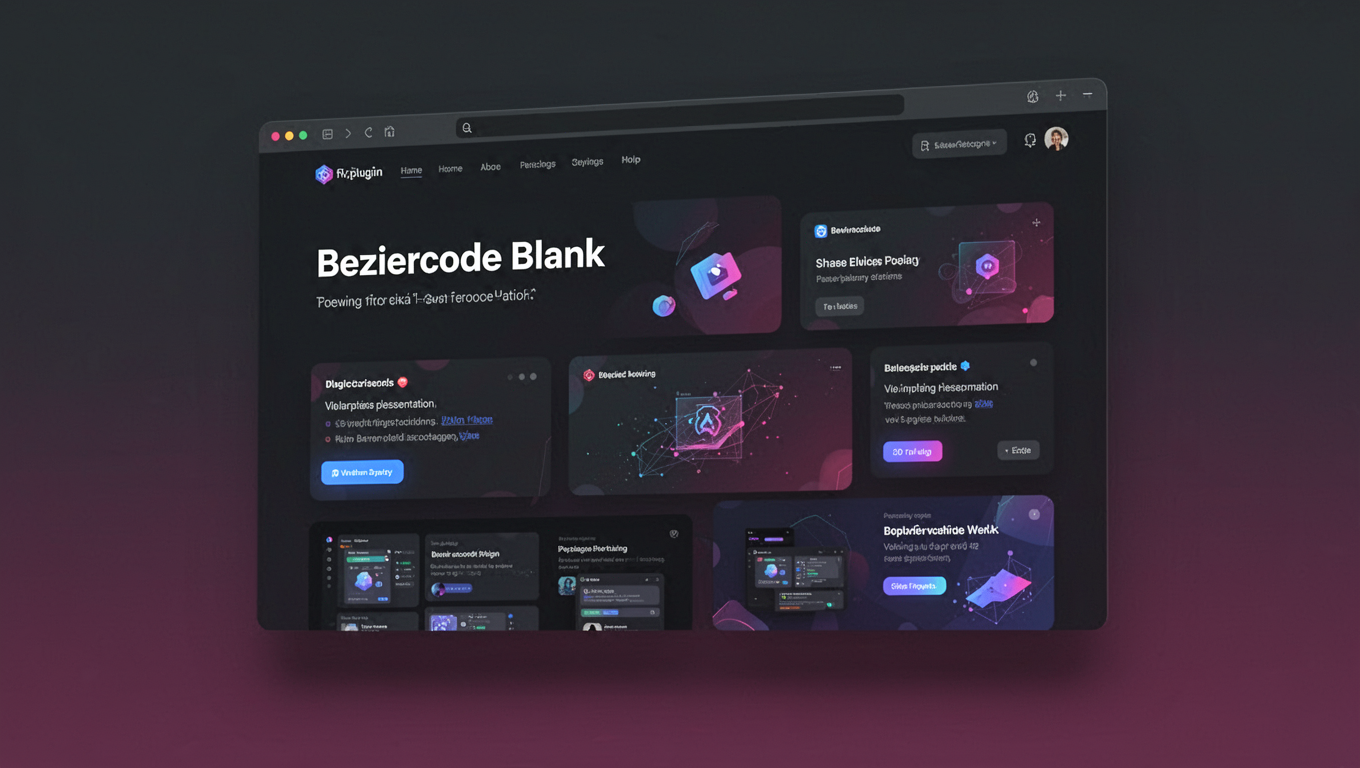 Preview of Beziercode Blank