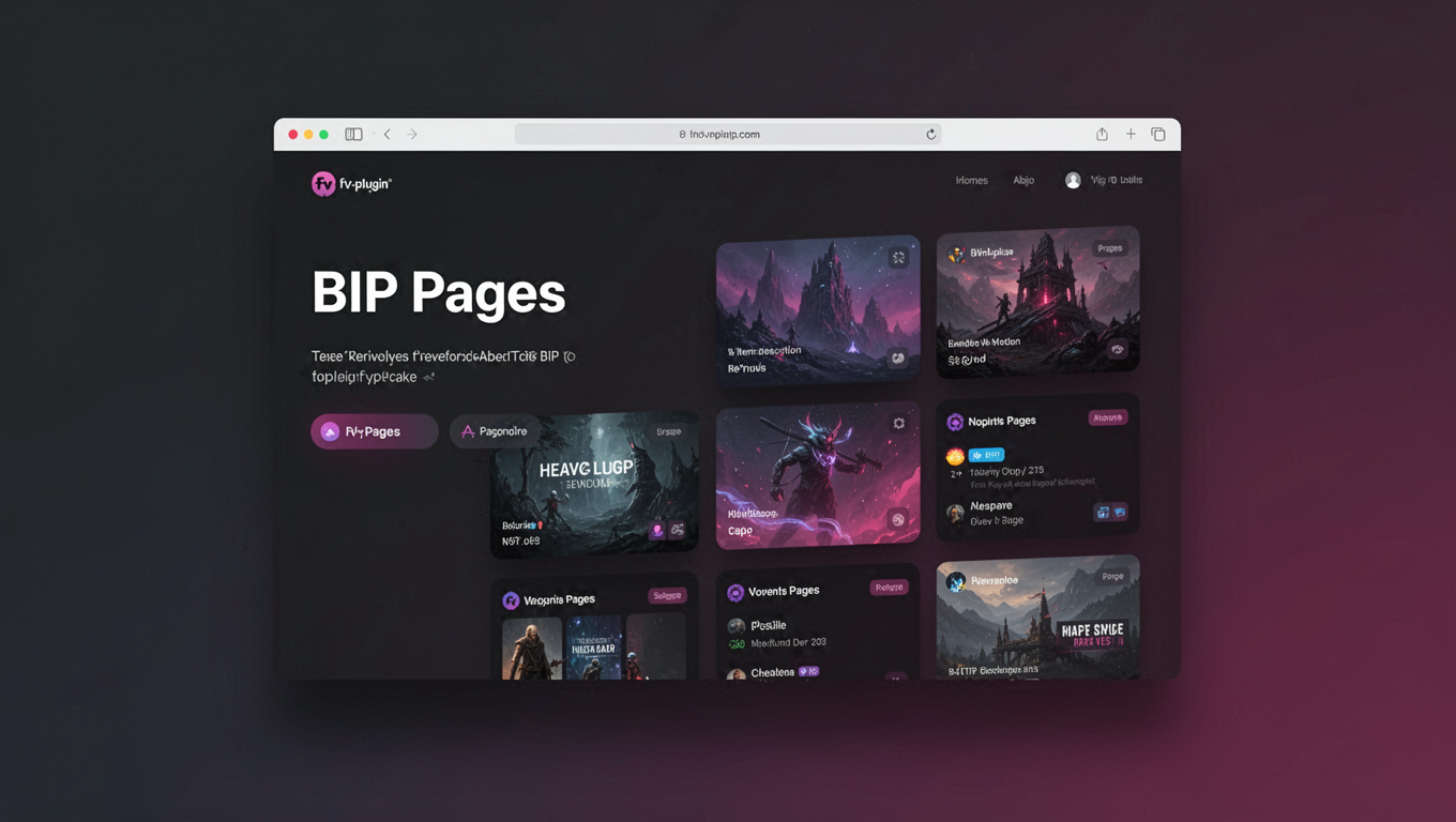 Preview of BIP Pages