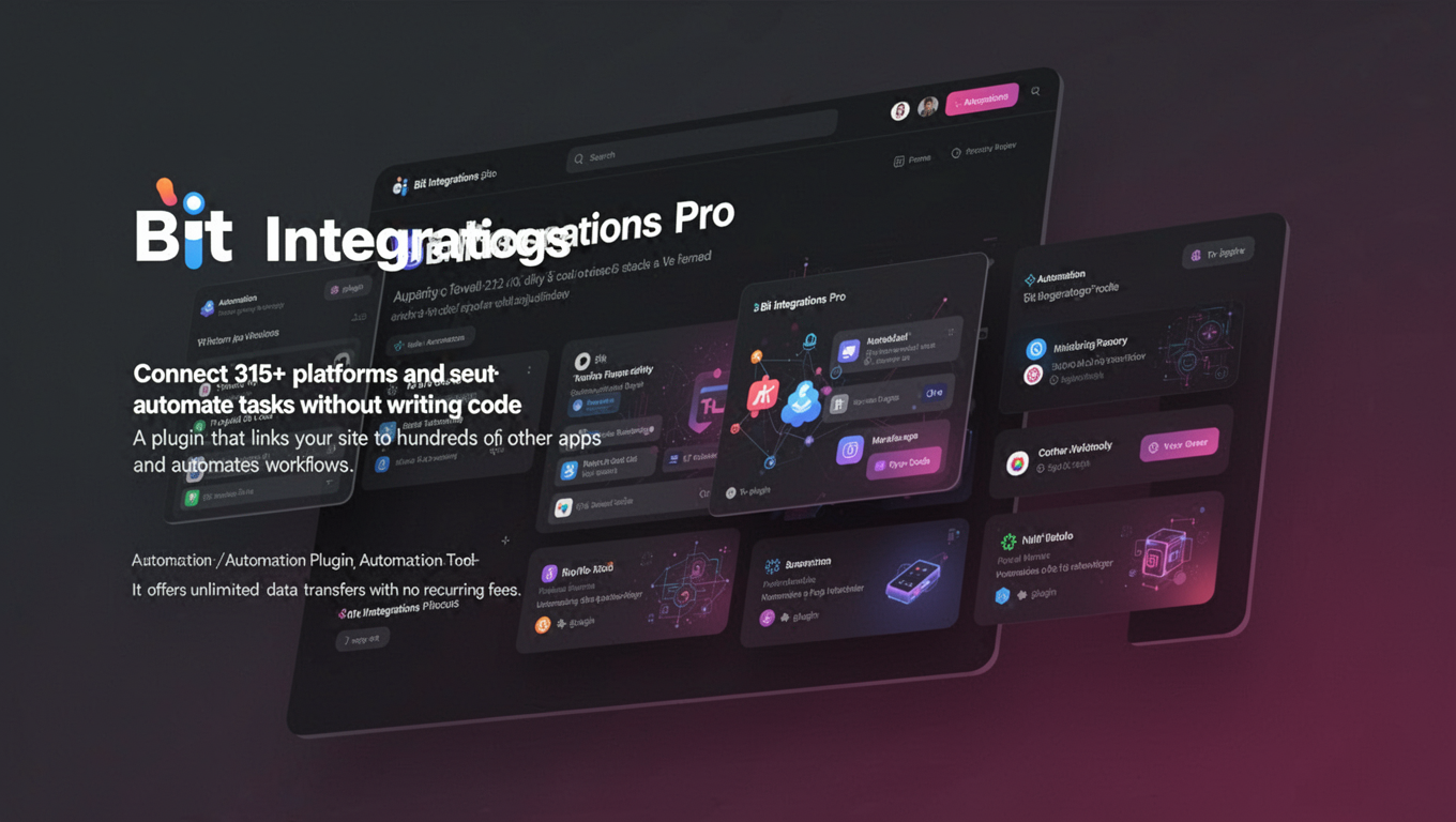 Preview of Bit Integrations Pro