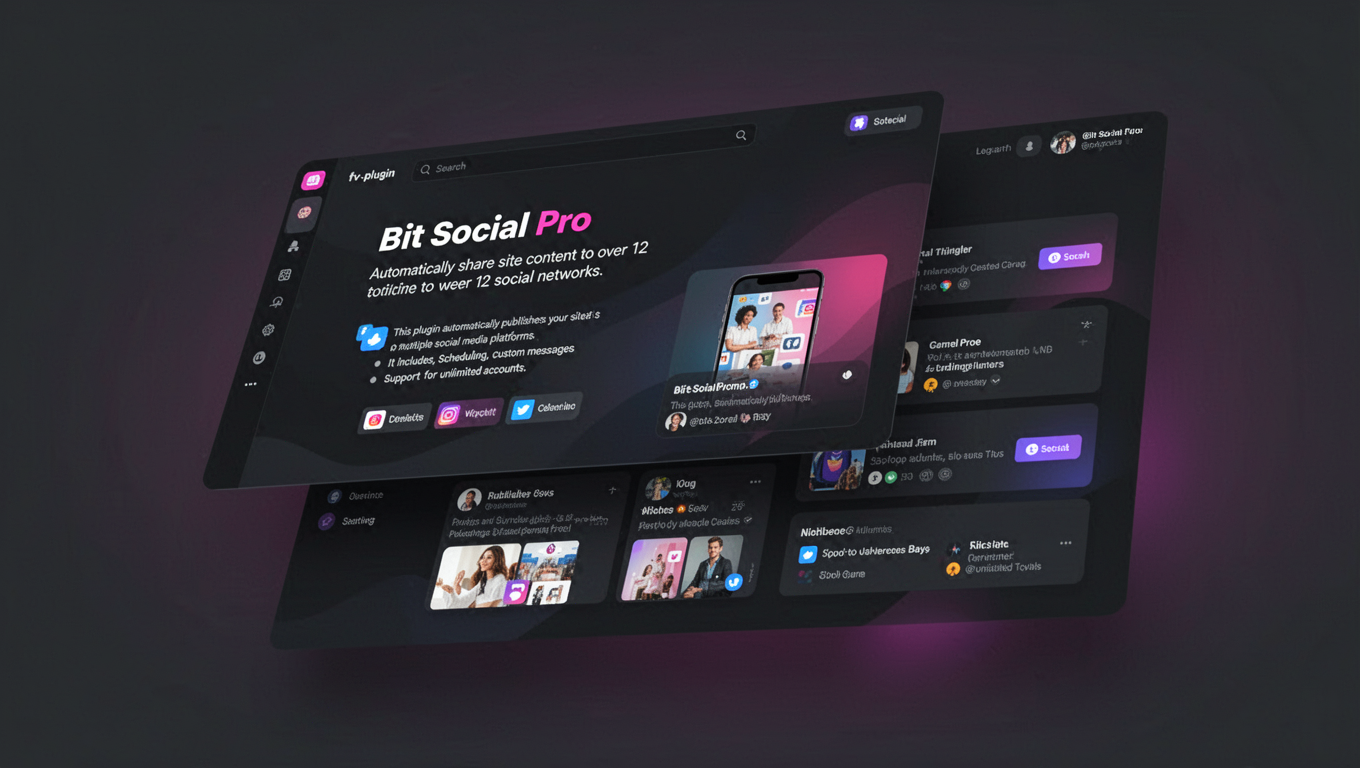 Preview of Bit Social Pro
