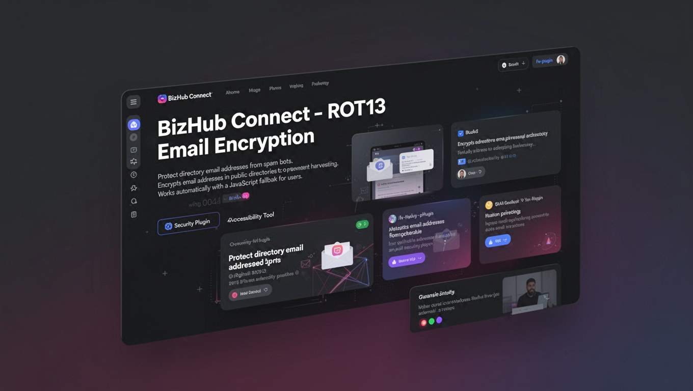 Preview of BizHub Connect - ROT13 Email Encryption
