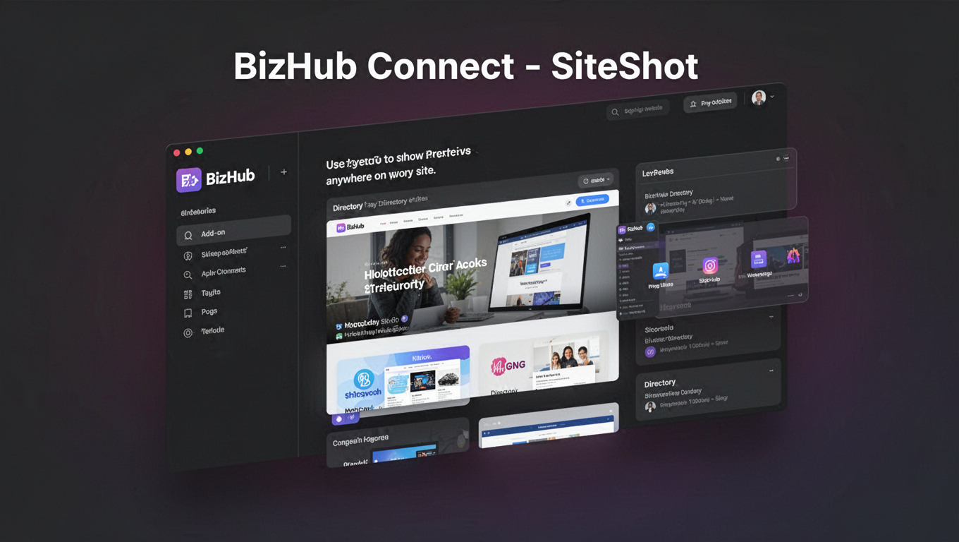 Preview of BizHub Connect - SiteShot