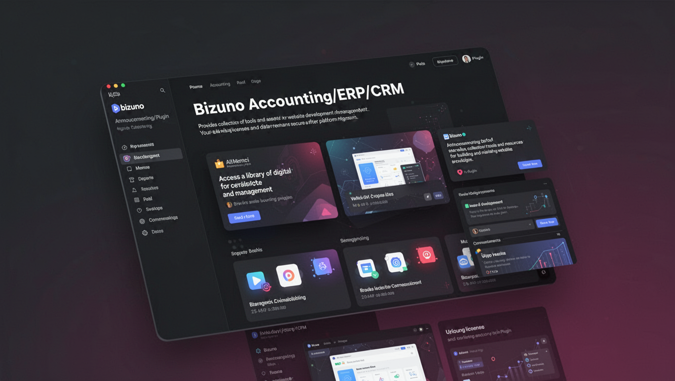 Preview of Bizuno Accounting/ERP/CRM