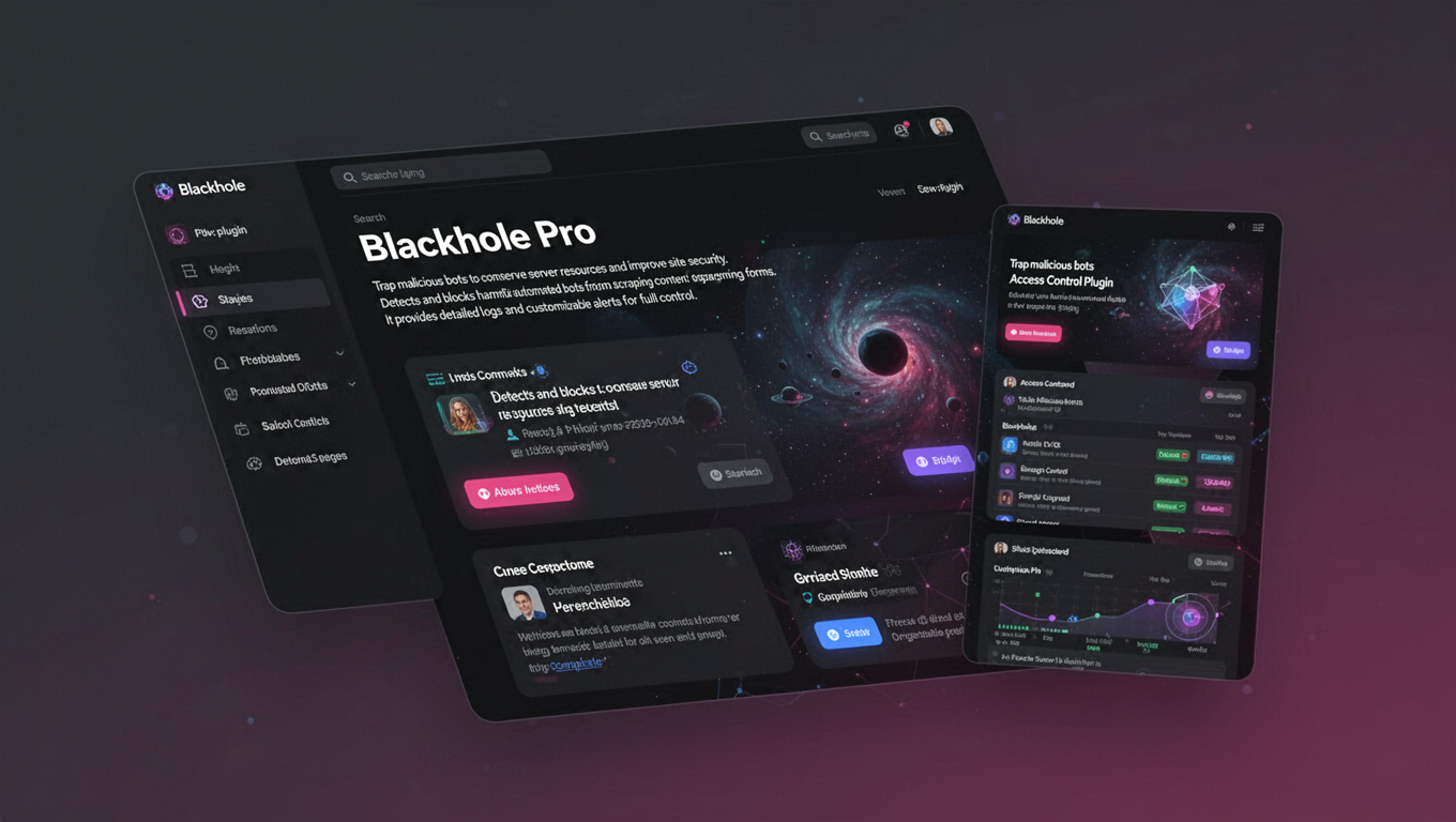 Preview of Blackhole Pro